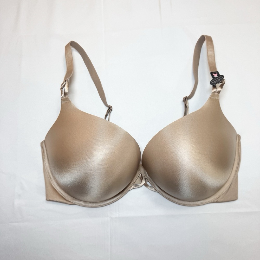 Victoria's Secret 38DD Miraculous Plunge Bombshell Add 2 Cups Super Push Up Bra